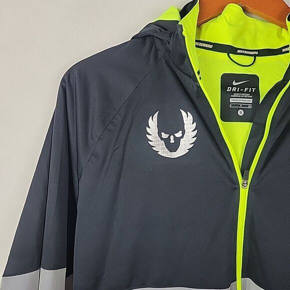 RARE Nike Oregon Project Shield Flash Running Jacket 3M Mens Small Reflective - Picture 3 of 16